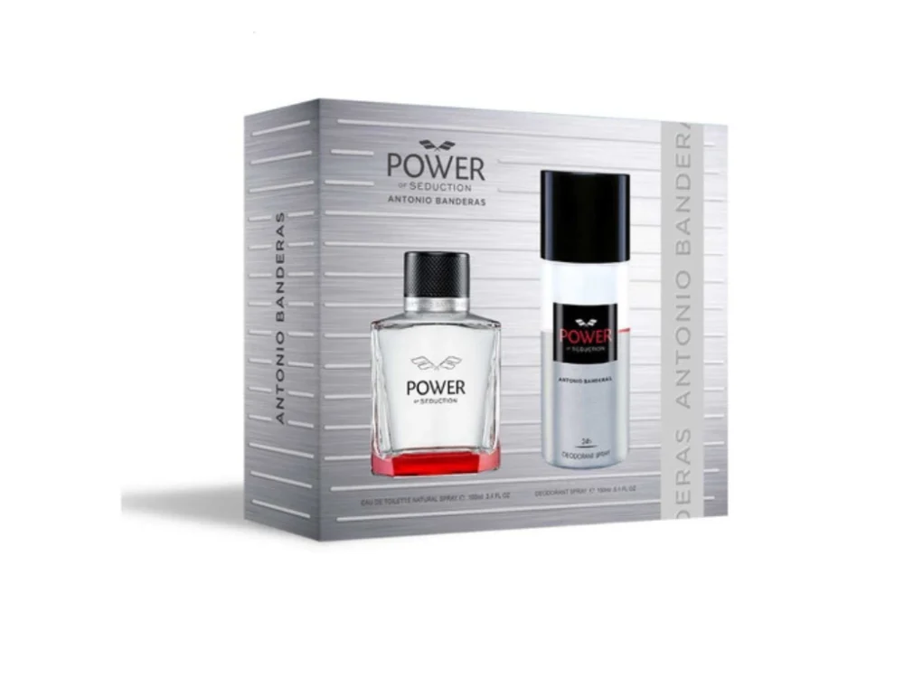 Antonio Banderas Power of Seduction EDT (M) / 2 Pc SP 100 ml; DEO 150 ml